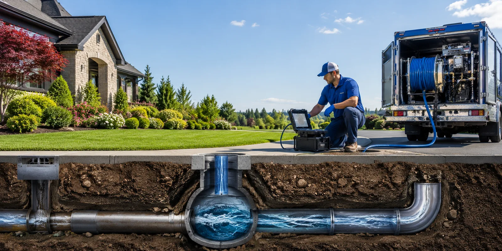 Drainage restoration information for Morganville, KS